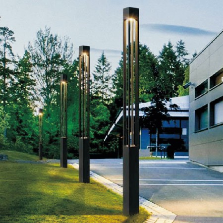 LED景觀燈工程款鋁制方形景觀燈柱廣場商業(yè)街特色光效現(xiàn)代庭院燈