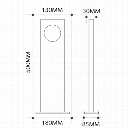 LED草坪燈7W現(xiàn)代特色方形圓心款簡約小區(qū)草坪亮化鋁制廠家批發(fā)