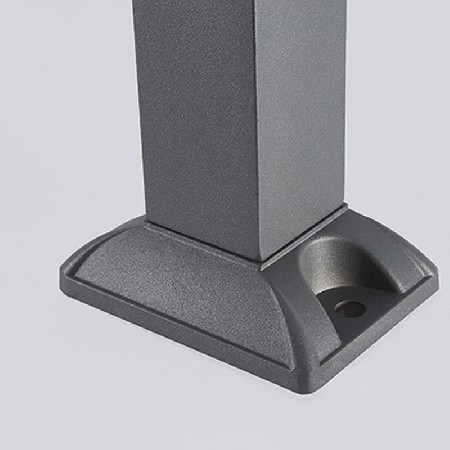 戶外LED太陽(yáng)能草坪燈公園草地照明亮化現(xiàn)代特色小方柱草坪燈批發(fā)