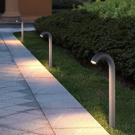 led草坪燈特色豆芽款簡(jiǎn)約現(xiàn)代景觀燈戶(hù)外花園庭院鋁制LED草坪燈