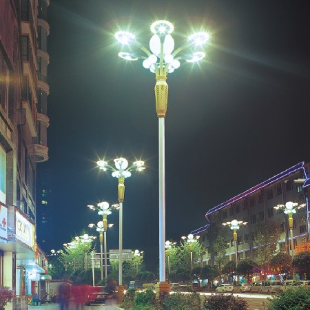 LED玉蘭燈裝飾山茶花造型大型戶外道路照明景觀玉蘭路燈廠家批發(fā)